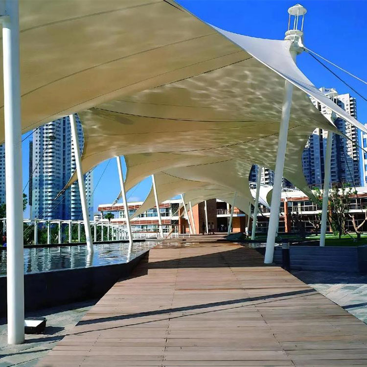 云梦县膜结构景观棚