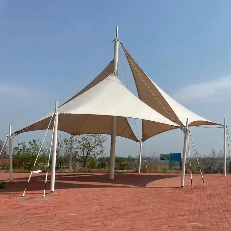 云梦县膜结构景观棚