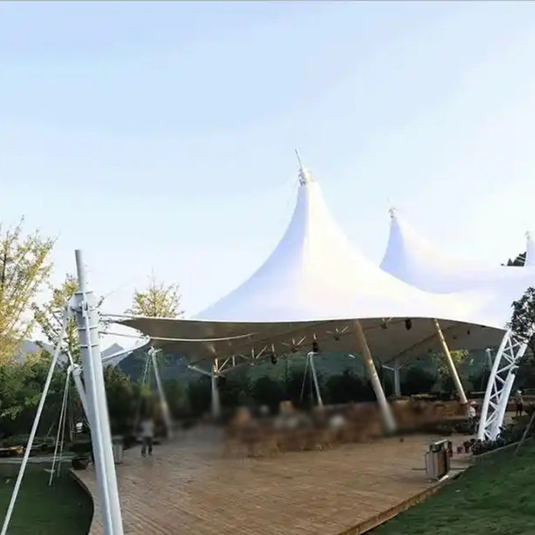 云梦县膜结构景观棚