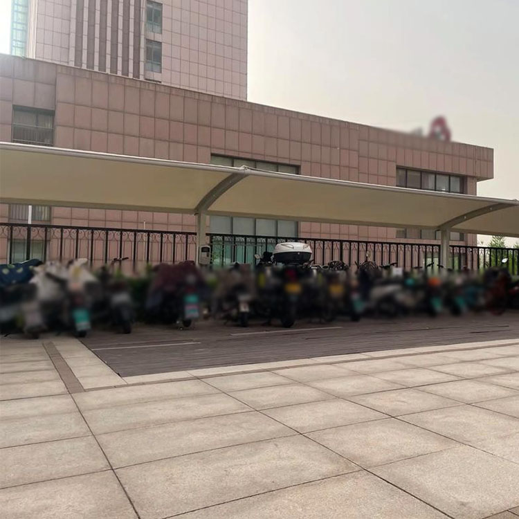 云梦县膜结构电动车棚