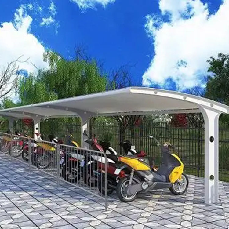 云梦县膜结构电动车棚